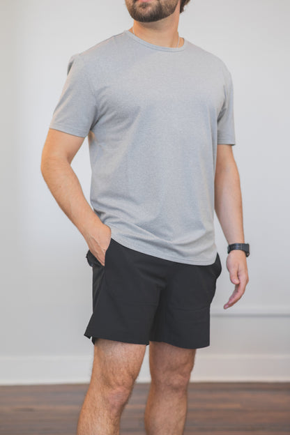 Running T-Shirt Light Gray